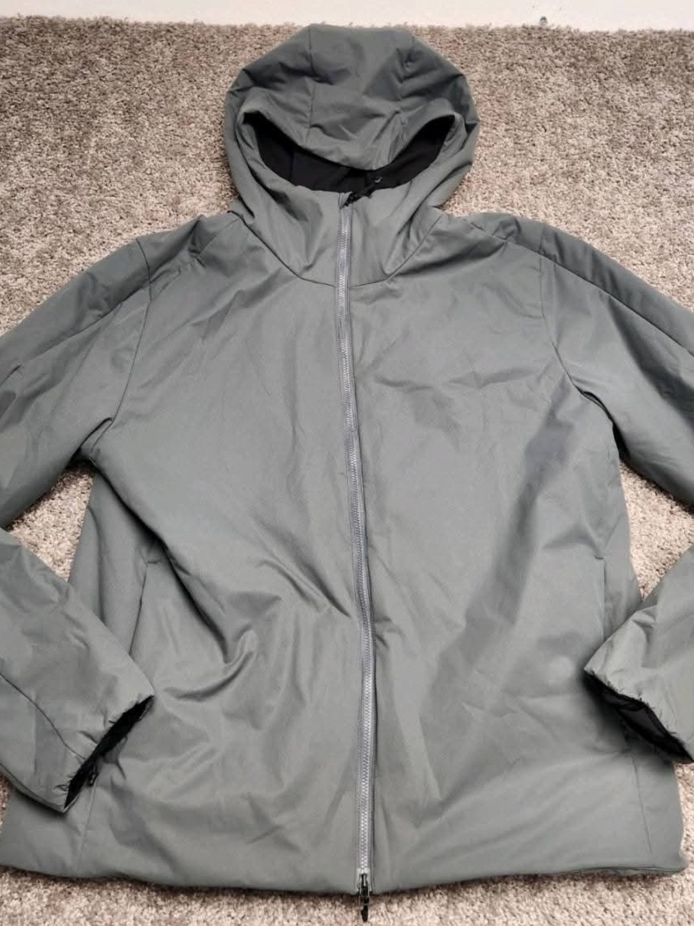 Western Rise - Airloft Hooded Jacket - Blue Gray - Medium